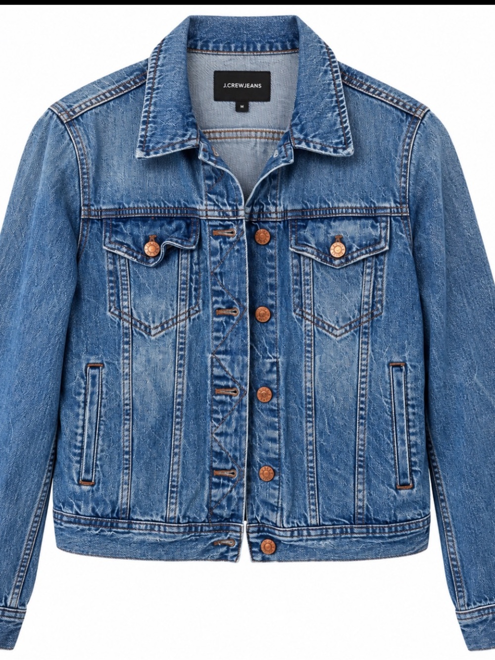 J Crew Jean Jacket Womens Medium Cotton Denim